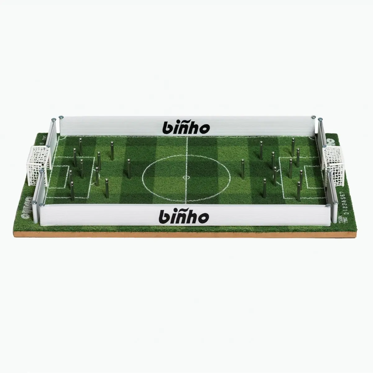 Binho Classic Stadium Stripes Tabletop Soccer Board Game – Fast-Paced Family Game for Kids & Adults