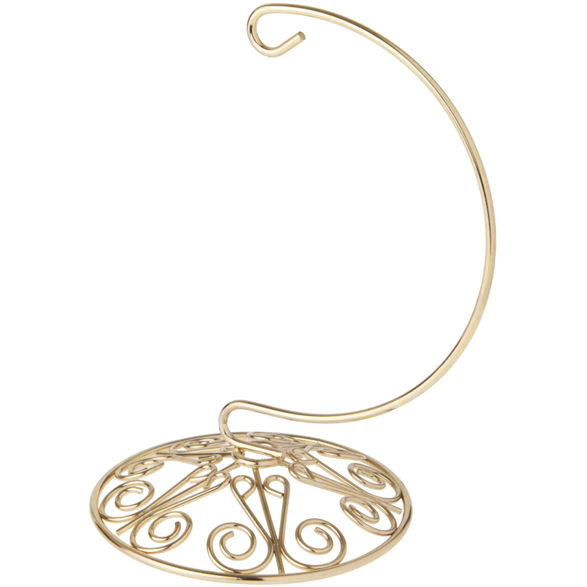 Bard's Ornate Gold-toned Ornament Stand