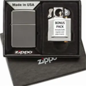 212 MAIN Zippo Manufacturing 2019 Pipe Lighter Gift Set - Black Ice, Lighter Accessories