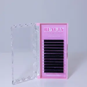Beauty in the Trap Volume lash trays - Lash supplies for Eyelash Extensions .03 C,CC,D, DD curls Single lengths