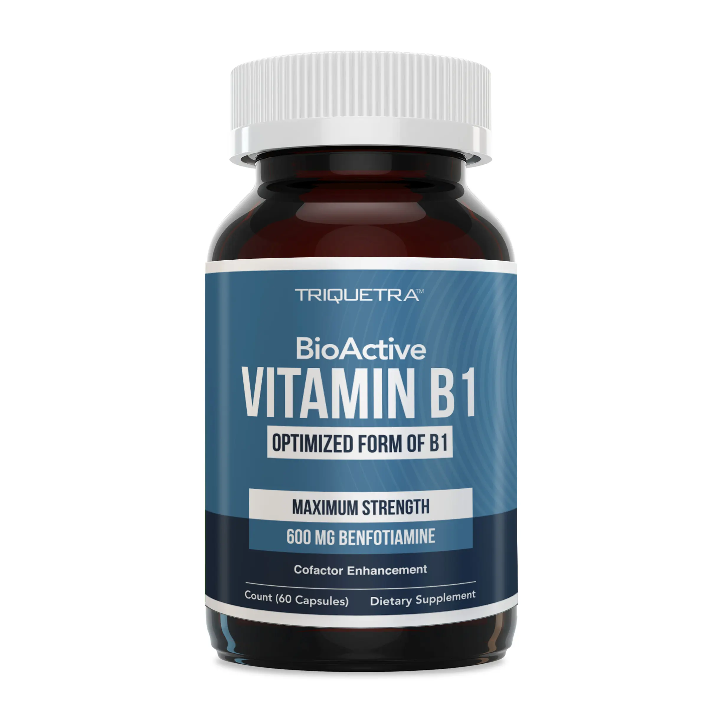 BioActive Vitamin B1 600mg, Benfotiamine Capsules, Fat-Soluble Thiamine, Supports Nerve, Energy & Metabolic Wellness, with Magnesium & Alpha-Lipoic Acid, Non-GMO (2 Month Supply)