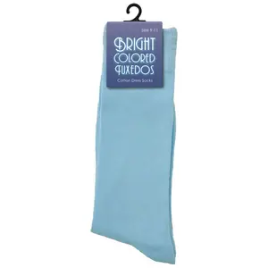 Baby Blue Dress Socks