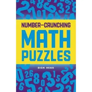 USED Book - Number-Crunching Math Puzzles by Dick Hess (Paperback) - english