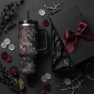 Vintage Sleep Token Band Music Tumbler, Sleep Token Tumbler, Printed Tumbler 20/40 Oz, Tumbler Gift, Gift For Fan