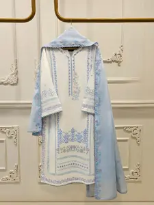 Aghanoor 2 Piece - Embroidered Lawn Suit