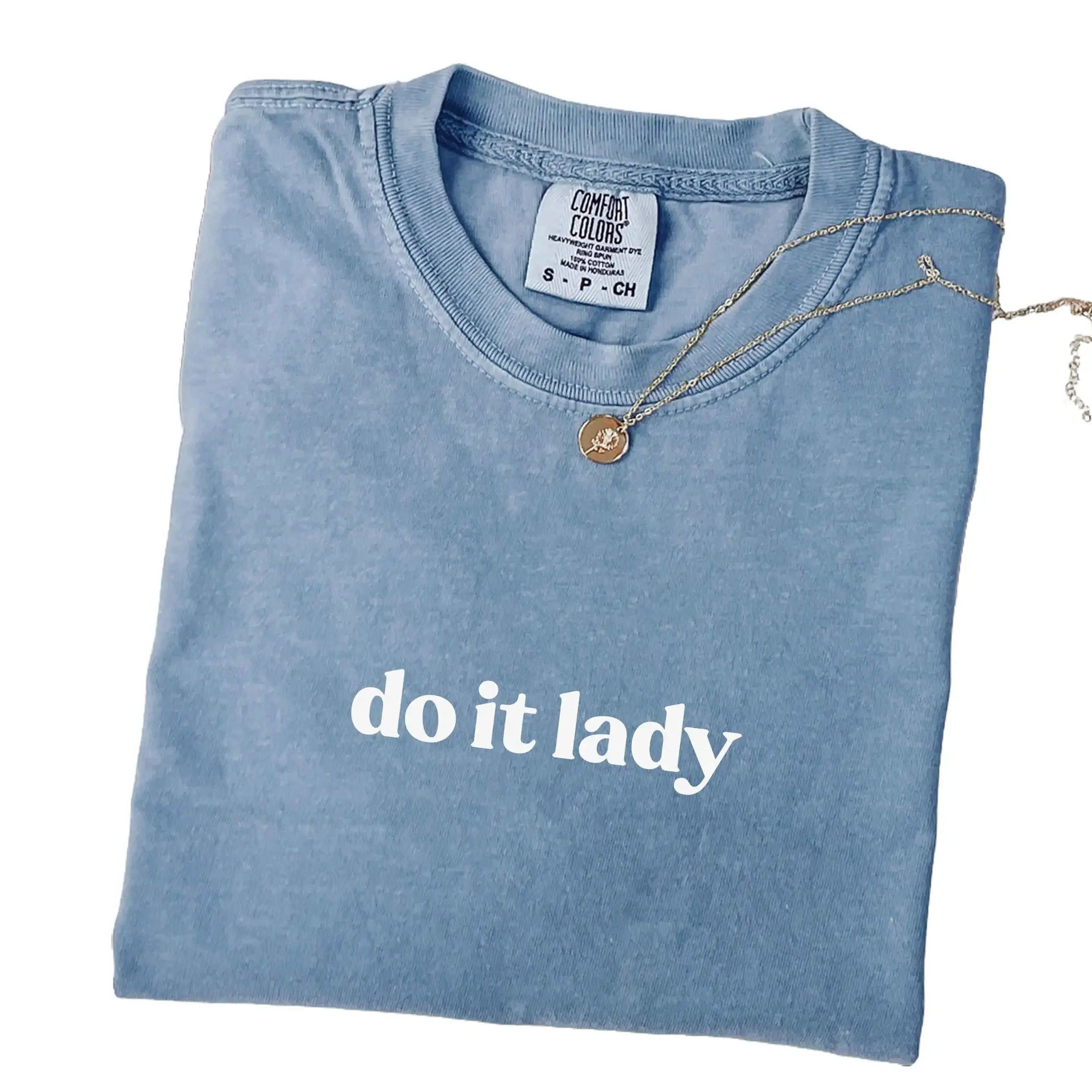 Do It Lady Comfort Colors T-shirt, Chit Funny Meme Shirt, Women Men Graphic Cotton Tee