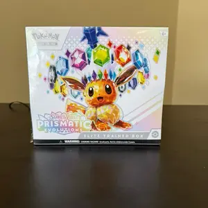 Pokemon Scarlet & Violet Prismatic Evolutions Elite Trainer Box