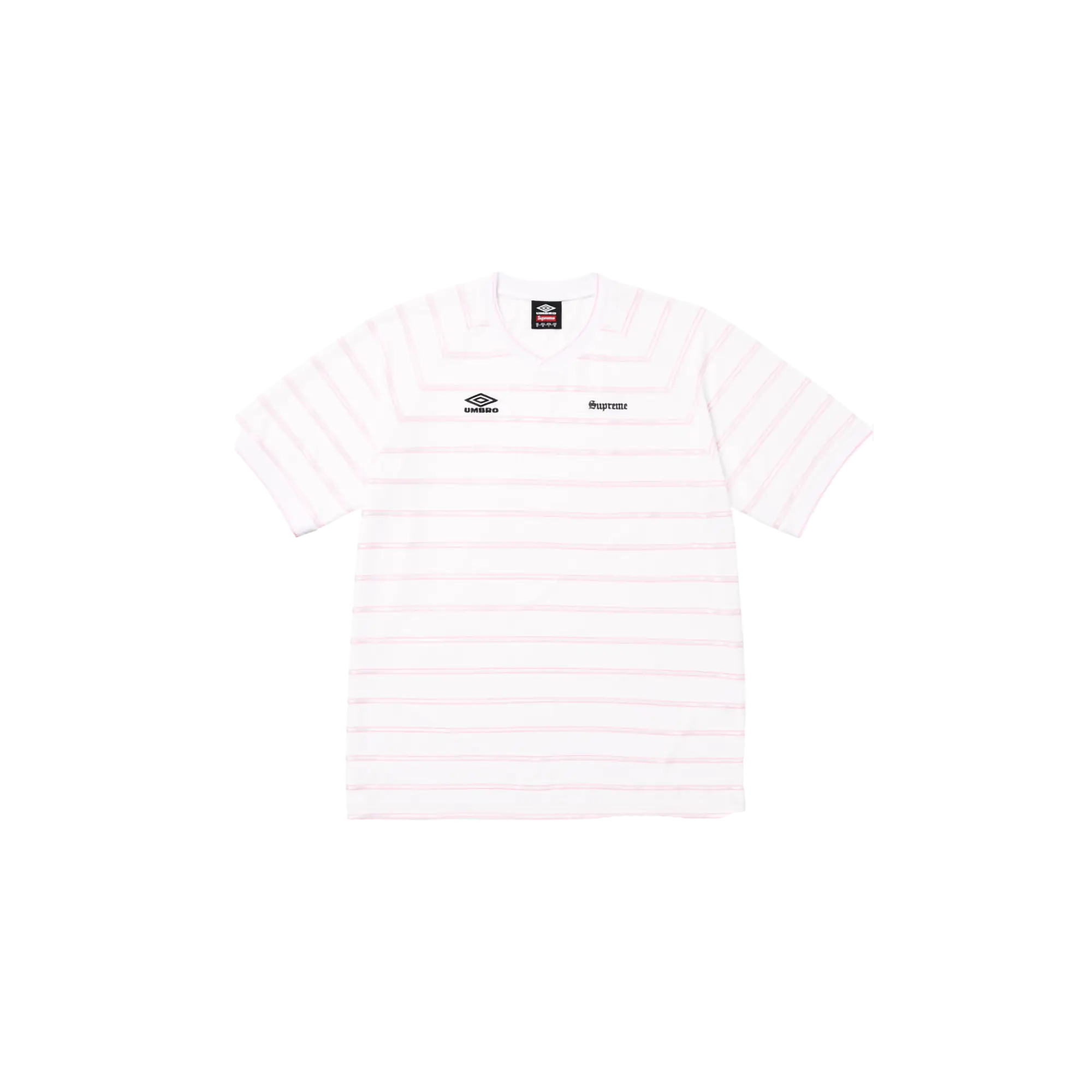 Umbro® Stripe Soccer Jersey "SS25 - White" SU25225
