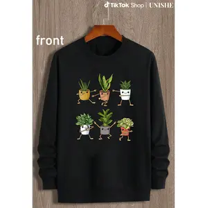 Women's Floral Sweatshirt – Long Sleeve Gift for Plant and Garden Lovers