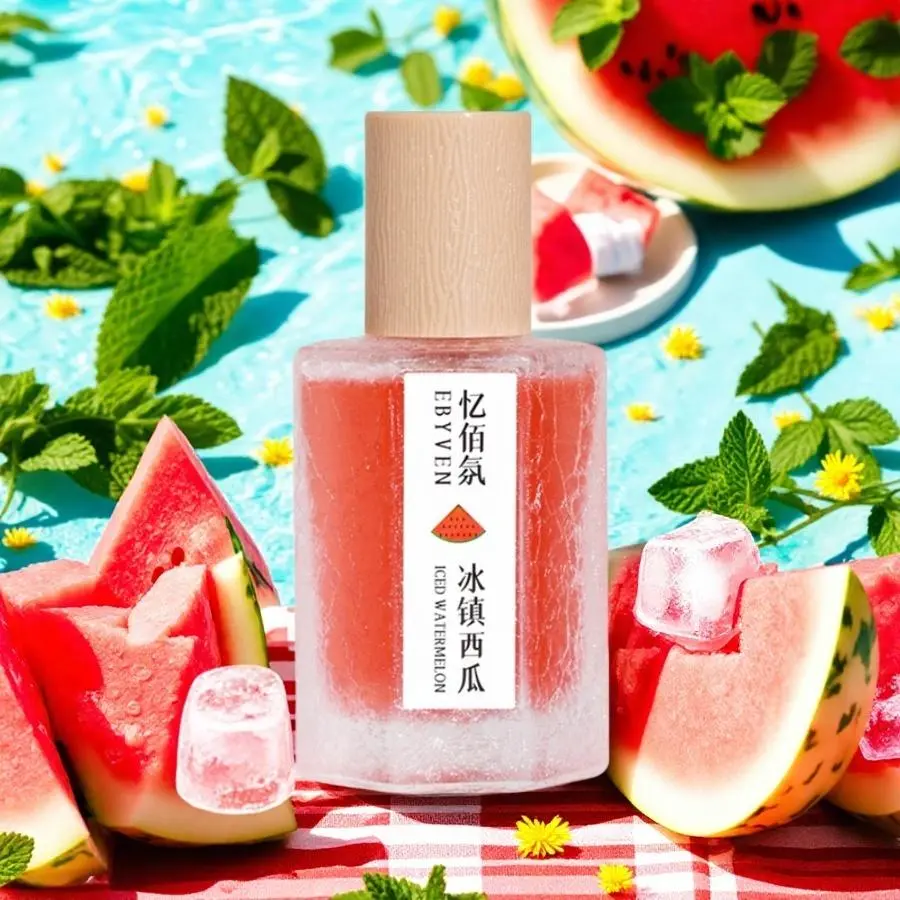 50ML Watermelon Scented Perfume, Long-lasting Floral Fruity Fragrance for Women, Daily Dating Must-have Perfume for Women & Girls, Floral Sweet Perfume