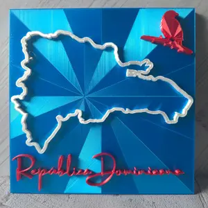 Where Yuh From - Republica Dominicana wallart