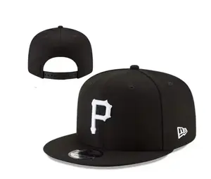 New Era 9Fifty Pittsburgh Pirates Snapback Hat - Black