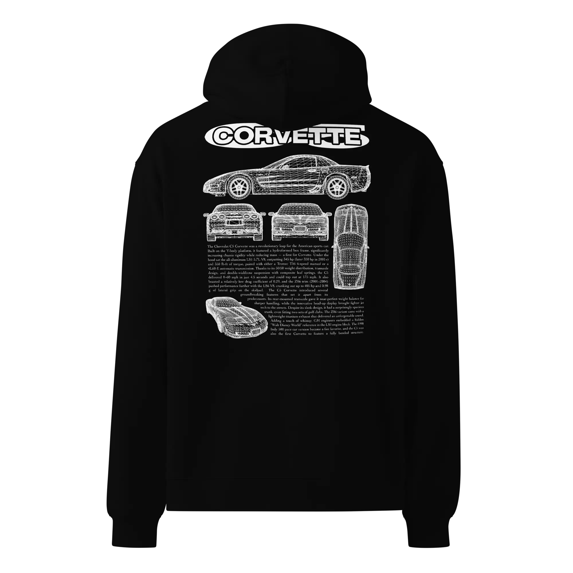 DRYVN C5 Corvette Oversized Hoodie