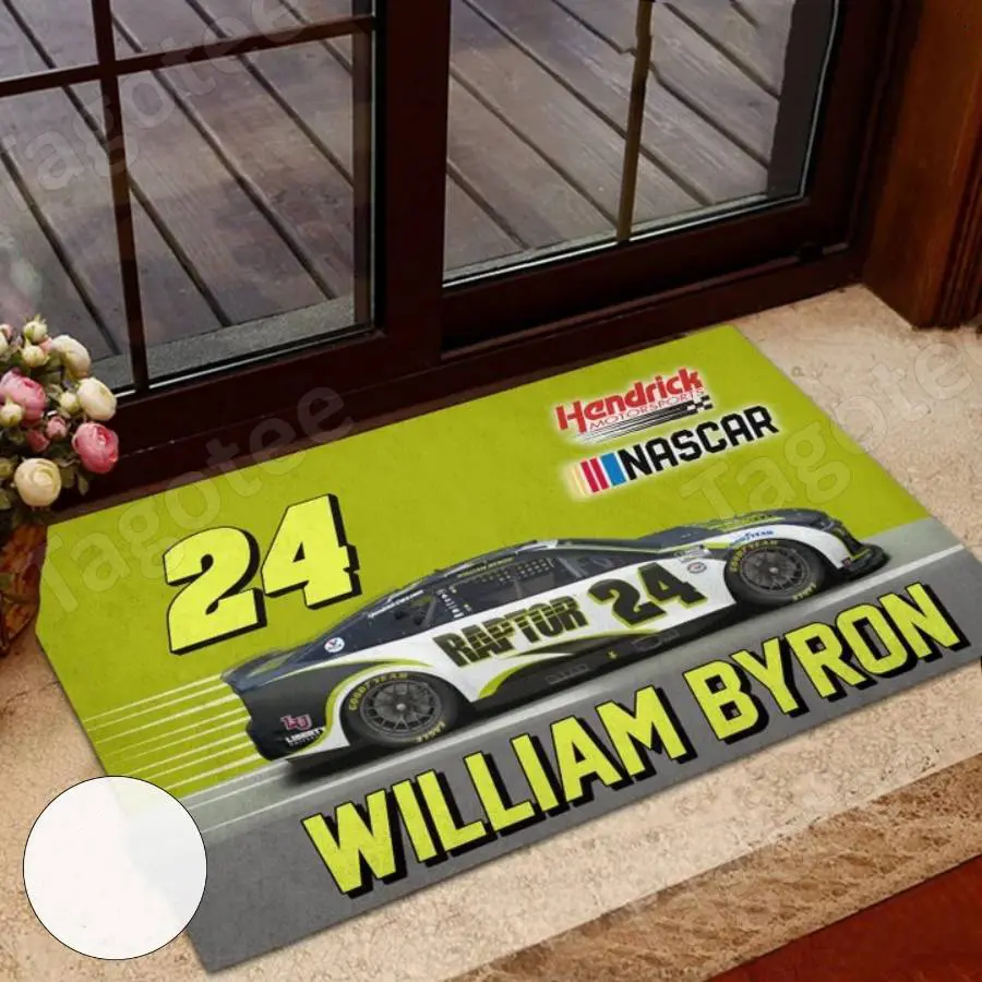 Nascar William Byron 24 Front Doormat