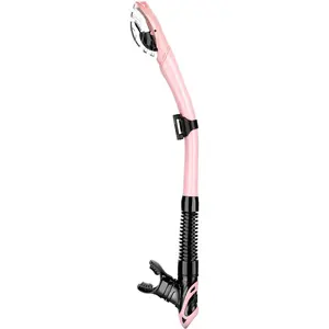 Diving Dry Snorkel for Adult & Youth - Snorkeling Gear with Top Dry Valve,  for Snorkeling, Freediving, Swimming and Scuba Diving