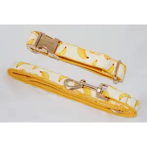 Banana Collar & Leash Set