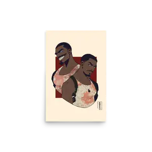 Sinners Smoke & Stack Anime Style Enhanced Matte Art Print 8x10 Unframed High-Quality Gallery Finish For Fans