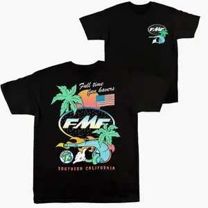FMF Racing Shirt  2-Sided, FMF Graphic Tee for Racing & Biker Fans BB4I,  Top Cotton Menswear, Gift For Him& Her, Gift For Men& Women