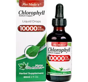 FITO MEDIC'S Lab | Liquid Chlorophyll | Chlorophyll Liquid Drops | 50 mg 200:1 Ratio Extract per Serving.