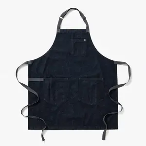 Jack Navy Denim Apron - Essential