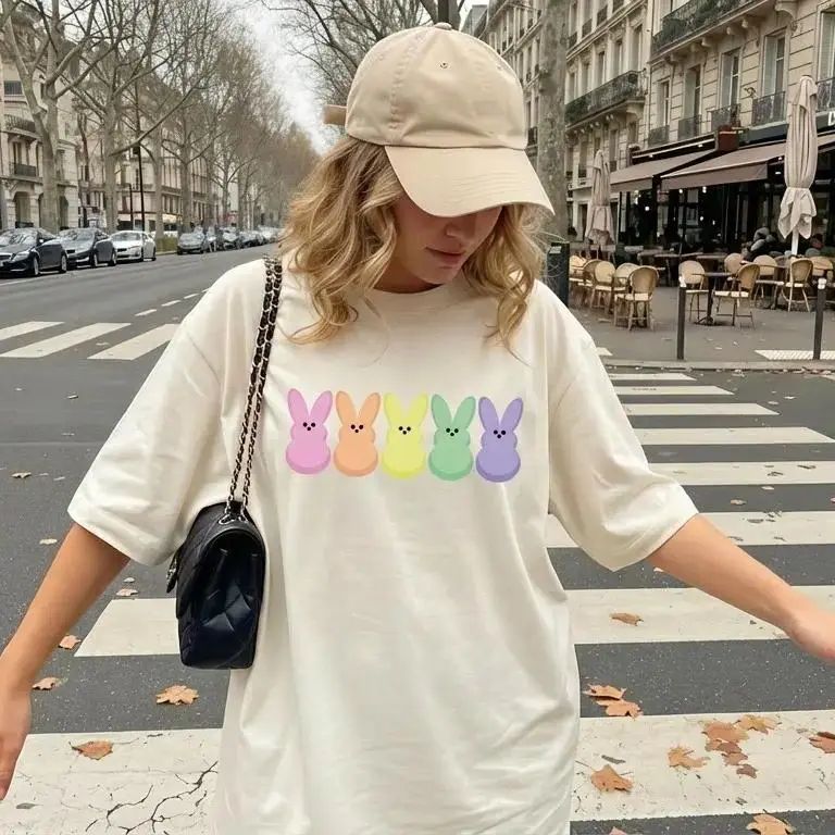 【100% cotton】 Peep my Shirt, Easter Bunny Peeps Shirt,Peeps,Egg Hunt Shirt,Eggs and Bunnies Shirt,Pastel Easter,Rainbow Easter,Easter Shirt