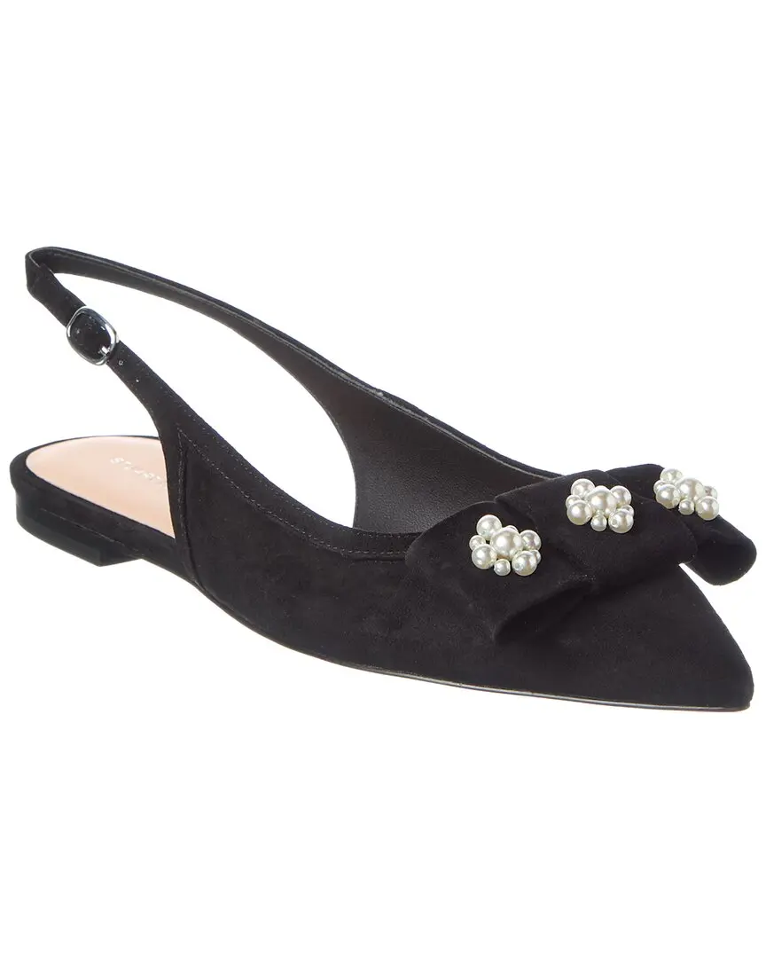 Stuart Weitzman Julietta Suede Slingback