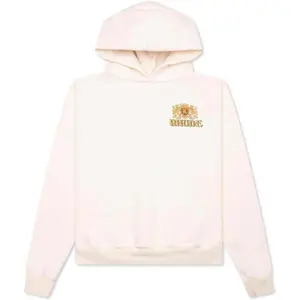 Rhude Cresta Cigar Hoodie Vintage White