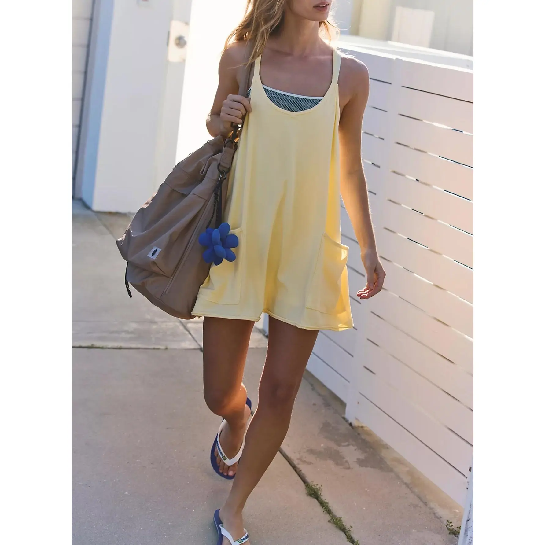 long sleeve collared mini dress Andy Dress