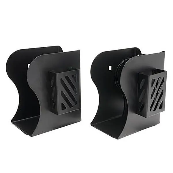 Improvements Expandable Metal Bookshelf - Set of 2