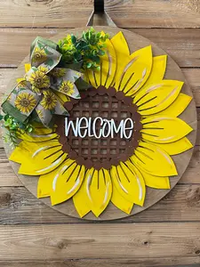 Sunflower Door Hanger