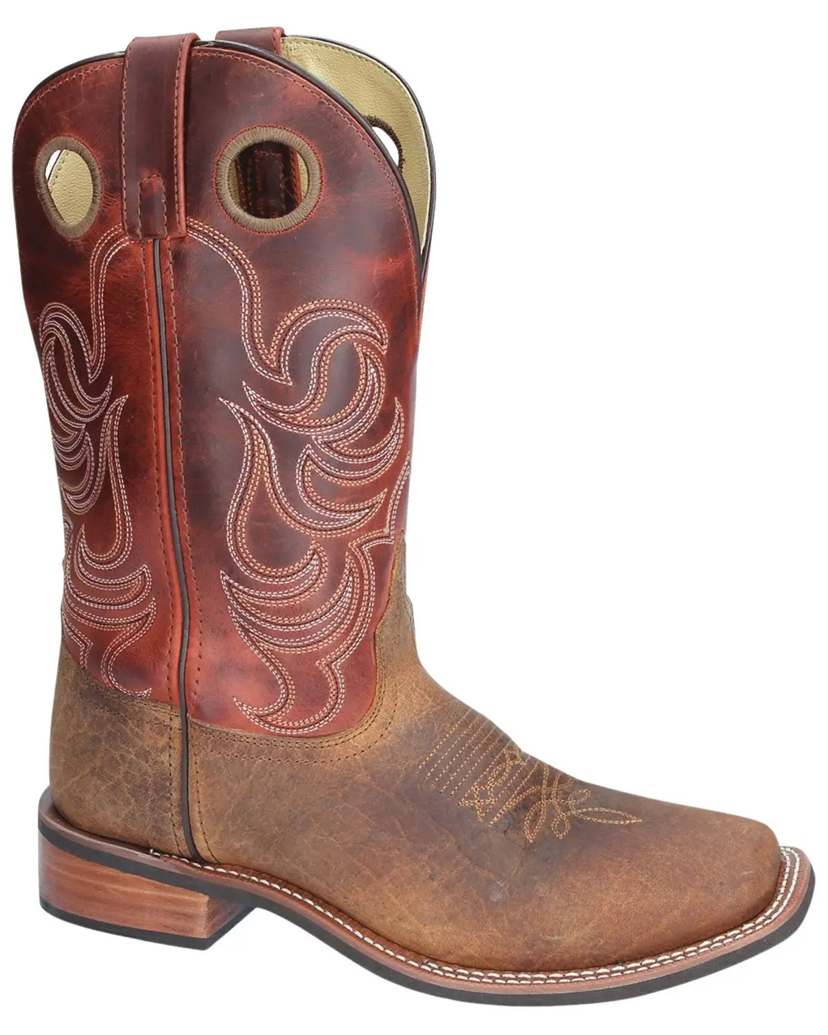 Smoky Mountain Men's Timber Western Boot Broad Square Toe - 4914