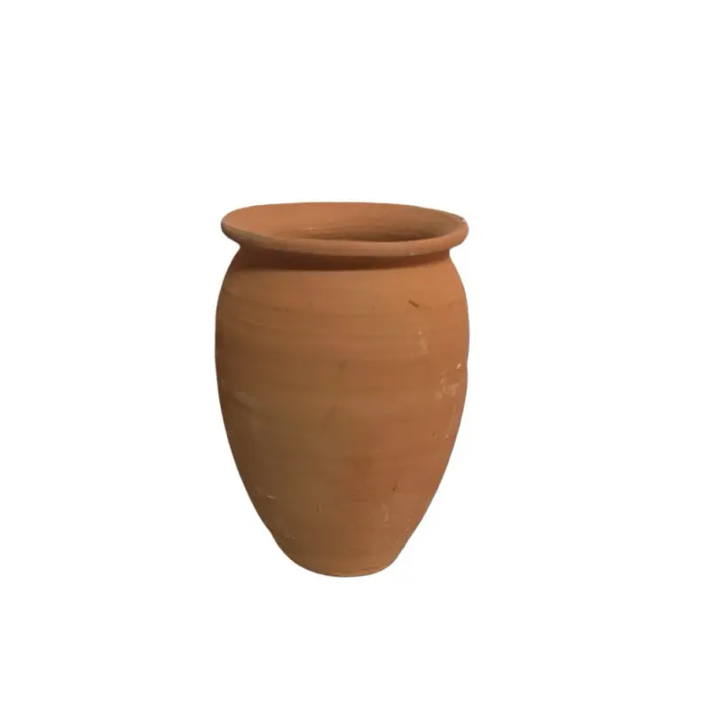 Tarasco Cantarito Clay Cup - Authentic Mexican Terracotta Jarrito Mug, Handcrafted Traditional Barro for Micheladas, Beer, Café de Olla, Cocktails & Water, Lead-Safe, 1 Piece (Regular)