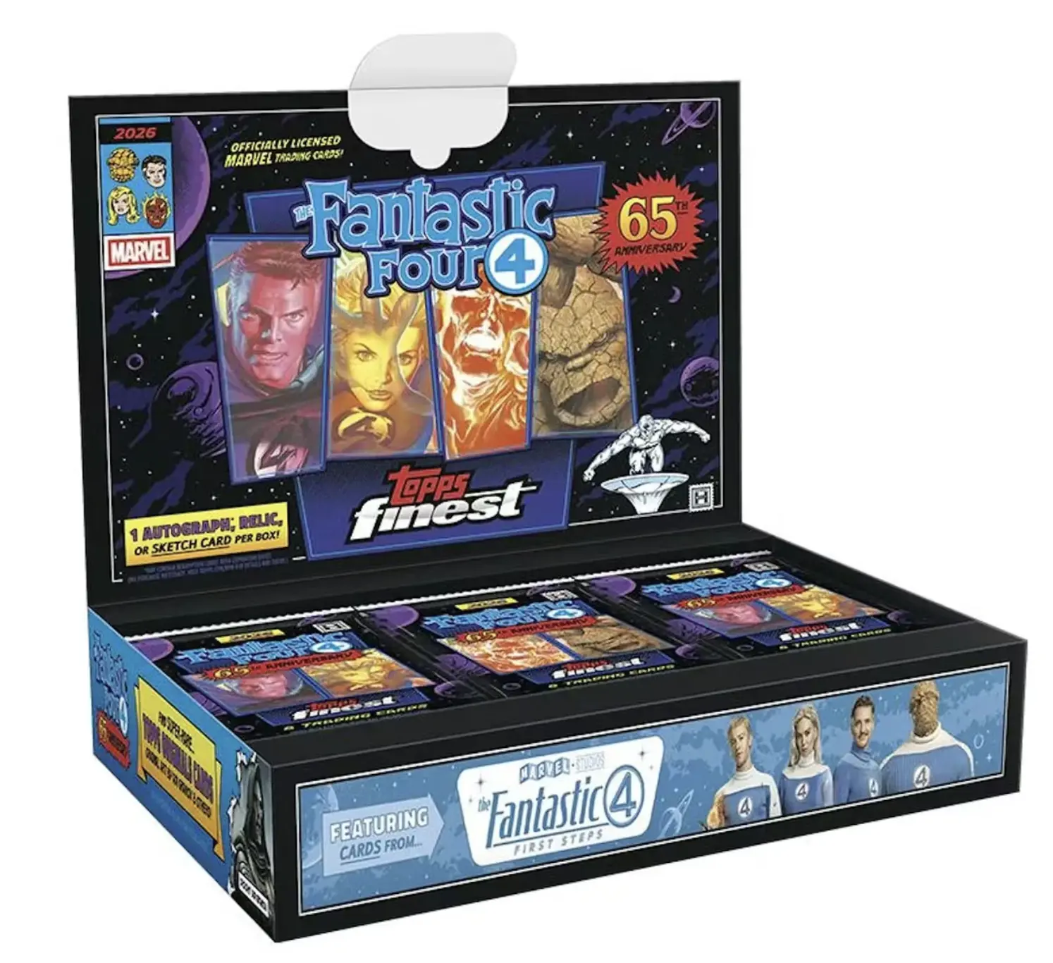 2026 Topps Finest Fantastic Four Hobby Box
