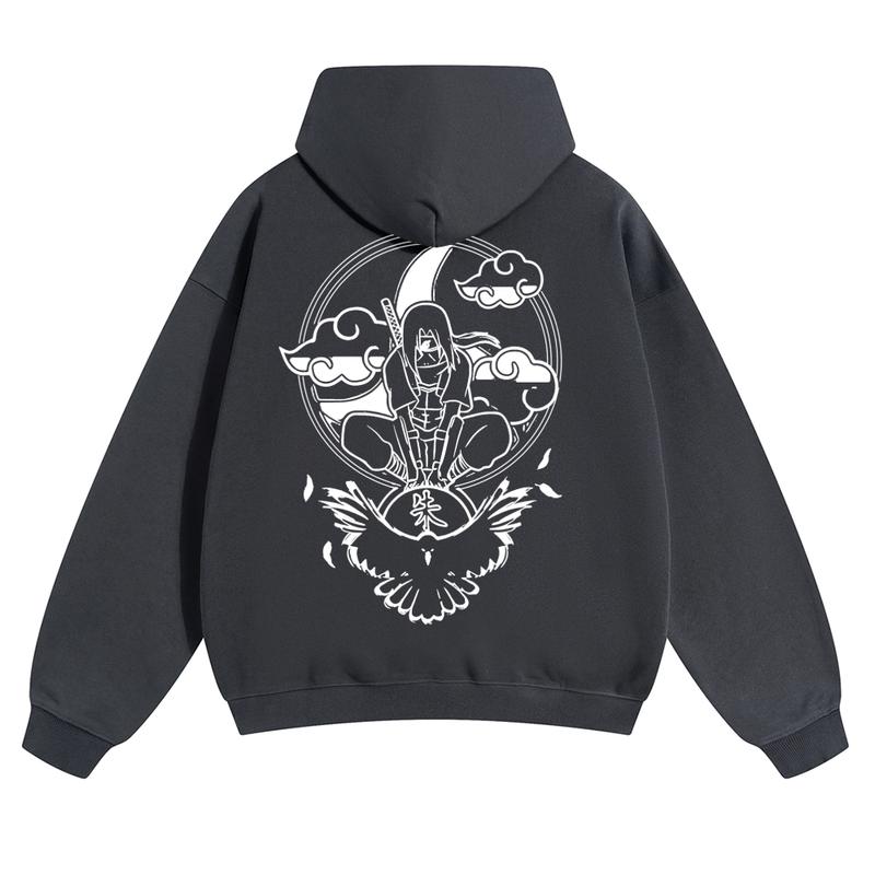 Naruto Unisex FallFreshness outfits men streetwear 80s 90s graphic tees cotton Anime funny 300G Hoodies men gifts