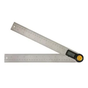Johnson Level & Tool 360° Measuring Range, Digital Protractor 0.100 Resolution, 11 Inch Long Blade, Accuracy Up to 0.300, CR2032 Lithium Battery Included 1888-1100