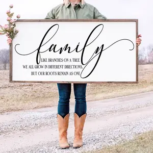 Family Like Branches On A Tree Print Unframed,  Family Wall Decor, Wedding Gift, Anniversary Gift, Farmhouse Decor  No framed