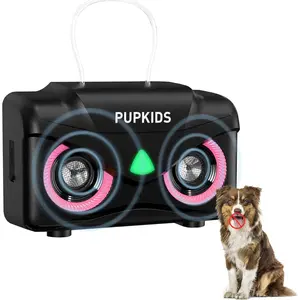 Anti Barking Device for Dogs - Dog Bark Deterrent Devices with 3 Modes Range 50ft, Rechargeable Ultrasonic Dog Barking Silencer for Indoor & Outdoor