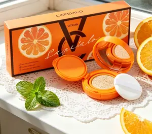 Vitamin C Brightening Cushion Foundation Cosmetic Set