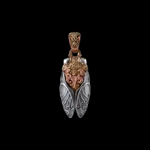 Cicada Pendant in Brass outdoorfun