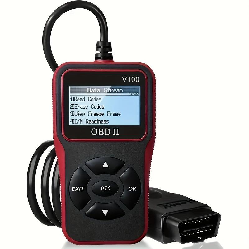 OBD2 Scanner Code Reader with 2.4" LCD Display - Advanced Diagnostic Tool for Engine Faults fault code