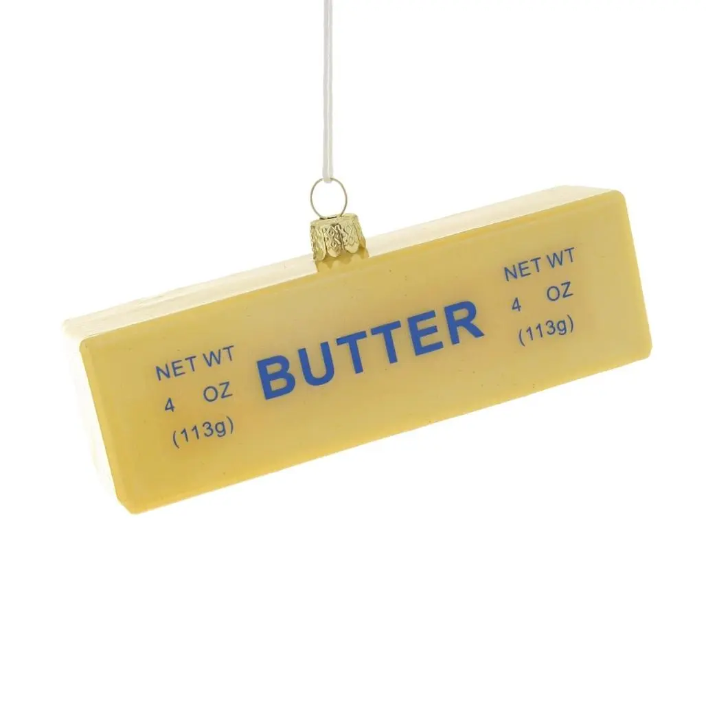 Cody Foster - Stick of Butter Blown Glass Ornament