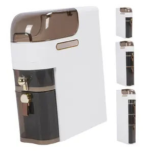 Bathroom Storage Cabinet PP PC Narrow Slim Organizer Small Corner Cabinet with 4 Wheels for Toilet Paper Kitchen Laundry
