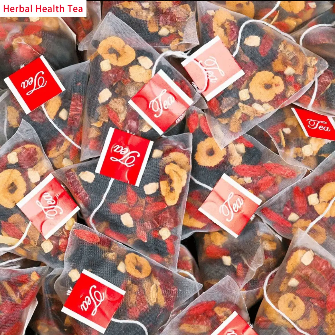 Kidney Tea Formula Ginseng six Treasure Tea Combination -  Organic Fruit Natural Herbal Ingredients for Kidney Traditional Beverage
