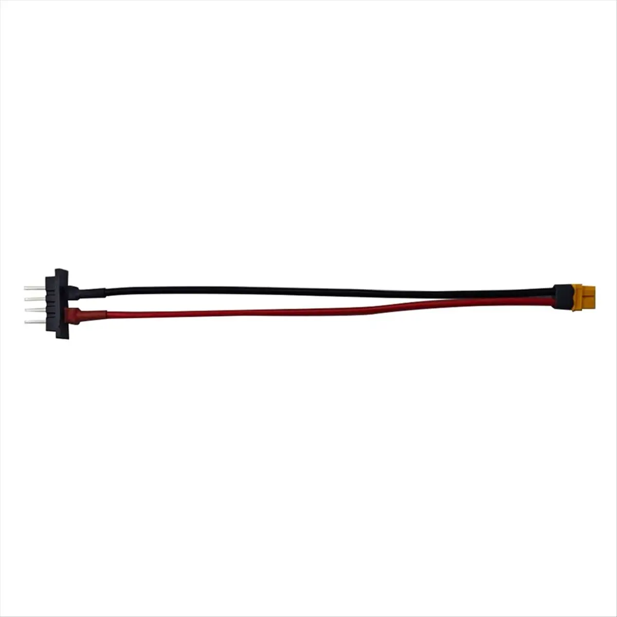 Practical Electric Bicycle Adapter Cable, Brand New 1 Battery Ebike Discharge Connector with 4-Pin to XT60 Female Plug, 30cm Cord, Hailong 1-2, Abs+Metal, 4Pin, Durable And Practical, Bikes, Fixed Length, No