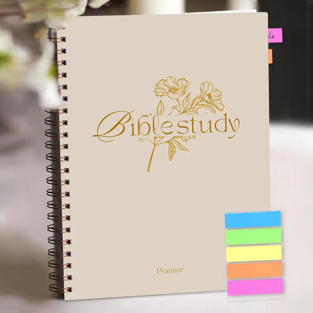 Daily Bible Study Journal, S.O.A.P Method Bible Study Supplies, Church Notes Notebook, Daily Devotional Notebook, Prayer Journal, Note Taking & Journaling Kit