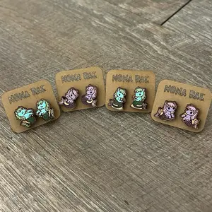 Kelpie Earrings – Cryptid Cutie Series