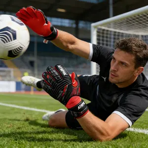 Only size 9 left｜Goalie Goalkeeper Gloves with Pro Fingersaves, Strong Grip for The Toughest Saves, Protection to Prevent Injuries, Fit Match Training, Adult, Youth