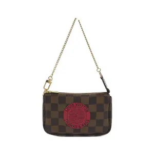 Pre-owned Louis Vuitton Canvas Small Leather Goods Damier Mini Pochette Accessoires pouch