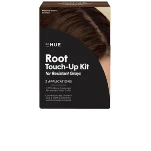 dpHUE Root Touch-up Kit For Resistant Grays in Medium Brown