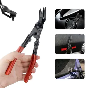 Automobile Interior Upholstery Trim Clip Pliers Remover Tool, - Car Panel Upholstery Trim Clip Removal Tool Plier, Interior Clip Fastener Rivet Push Pin Panel Pliers, Repair Tool for Car Vehicle Dashboard Clip Remover Plier